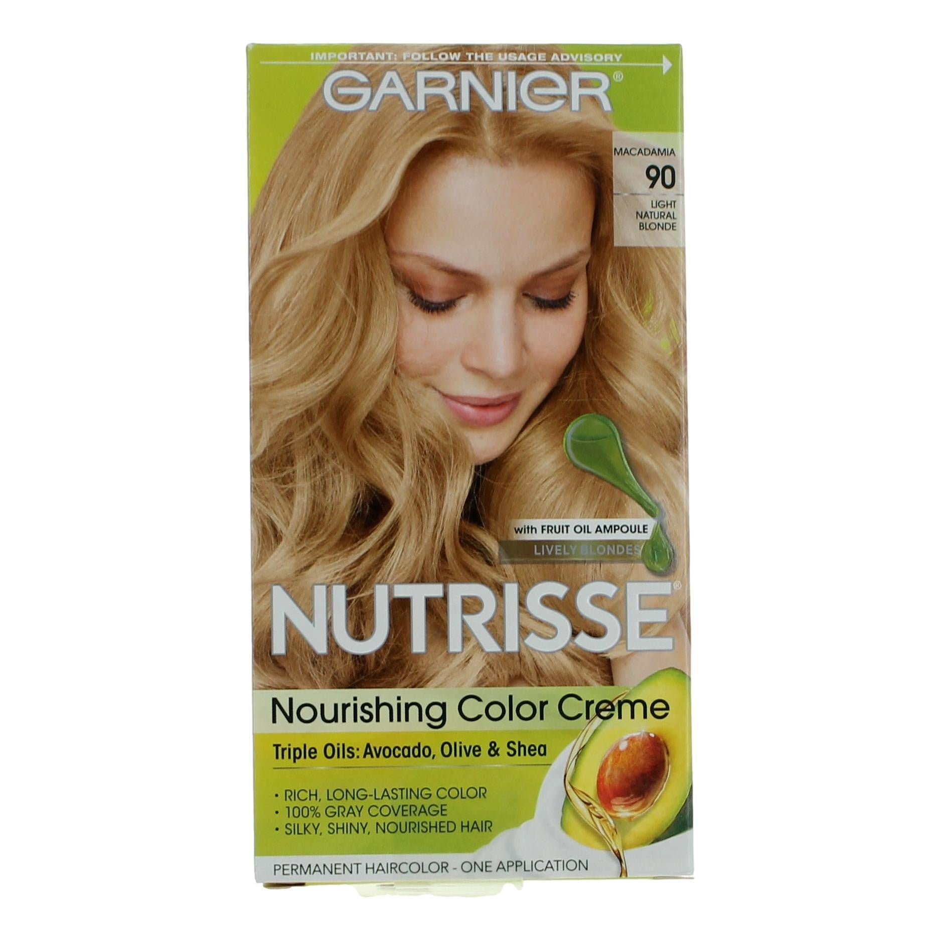 Photo of Garnier Hair Color Nutrisse Coloring Creme by Garnier, Hair Color- Macadamia 90